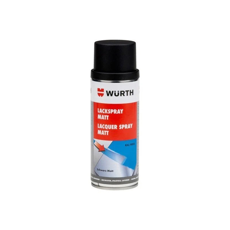 SPRAY NOIR MAT WURTH