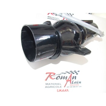 CANON ROND DIAM 80 MM COMPLET ROTULE 100 MM