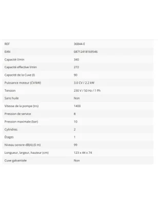 COMPRESSEUR AIRPRESS HL 340-90