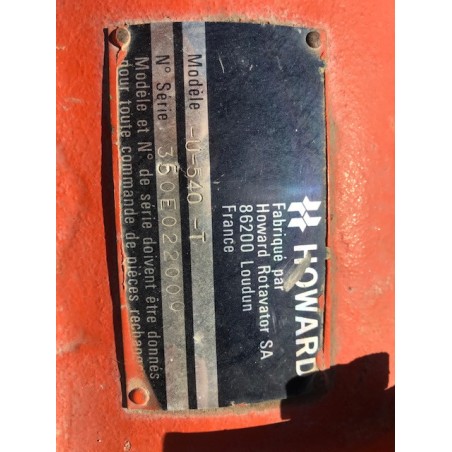 HOWARD ROTOVATOR U540T