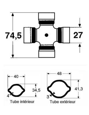 CARDAN  A4/1050