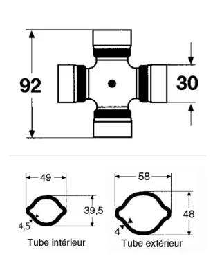 CARDAN A6/1050