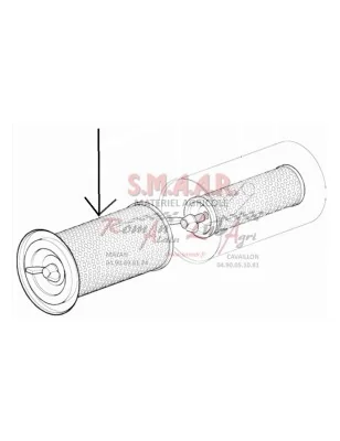 FILTRE A AIR DORADO EXTERIEUR 0.010.2173.0