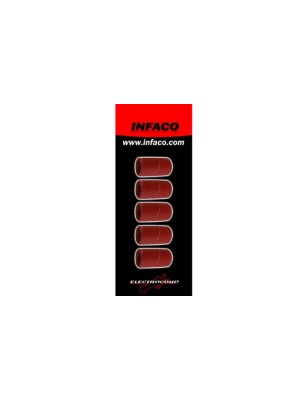 PACK 5 BANDES ABRASIVES