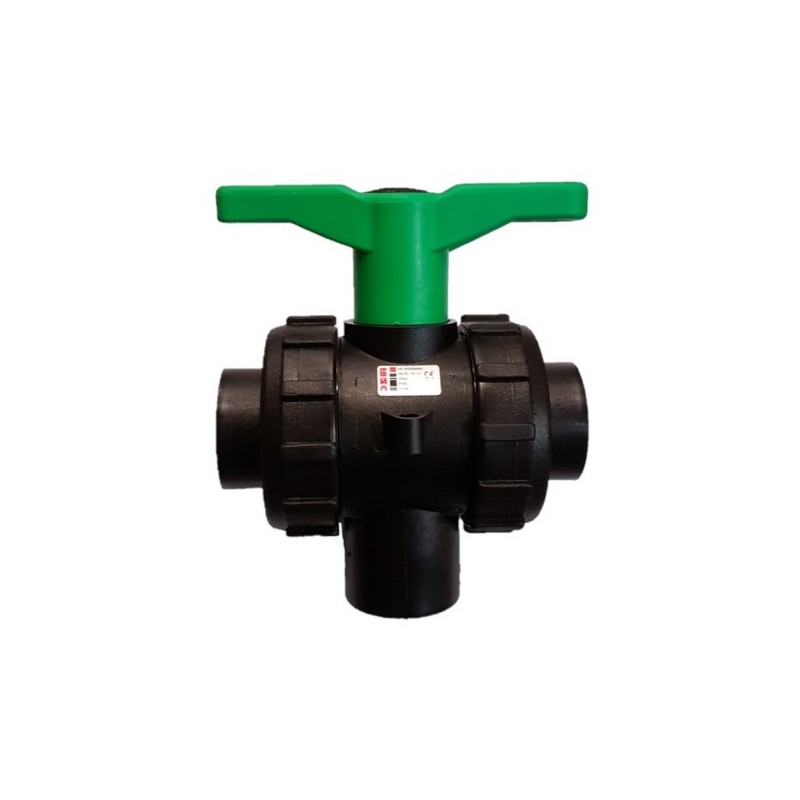 VANNE 3 VOIES 1"1/4 DN32