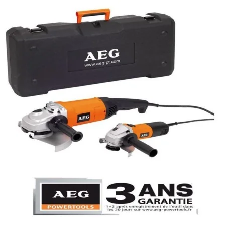 COFFRET 2 MEULEUSES AEG