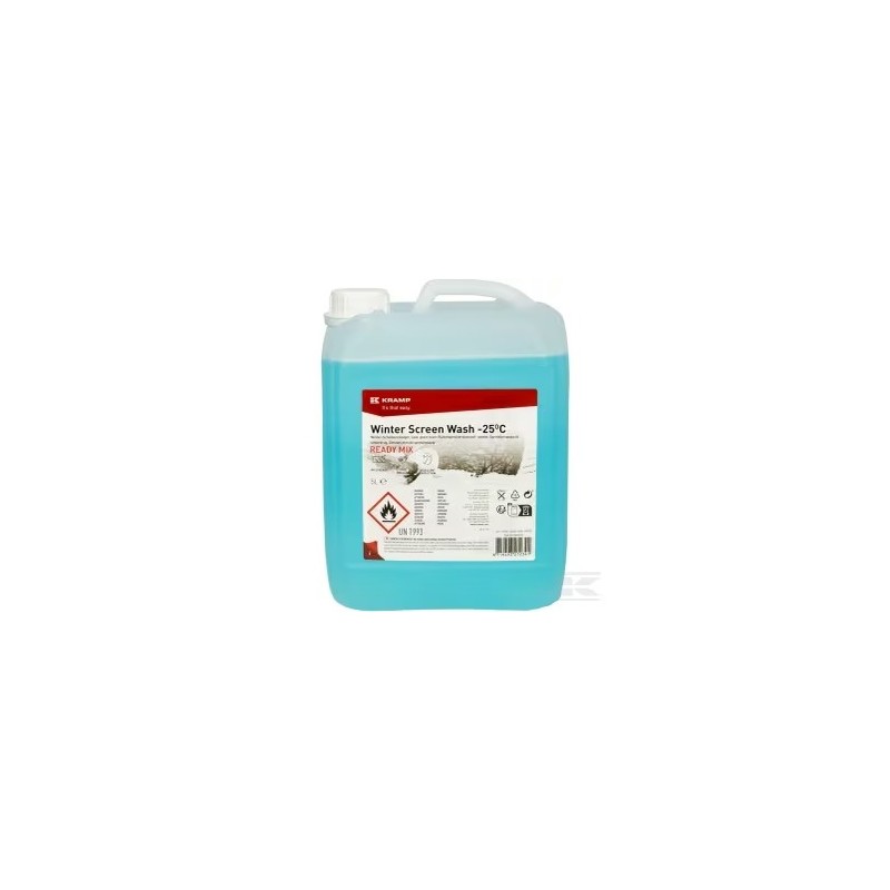 LAVE GLACE HIVER -25°C 5L: Parfait pour les conditions glaciales, garantissant visibilité et sécurité sur la route.