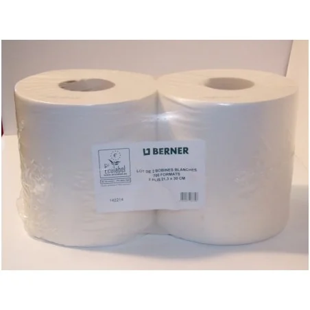 LOT DE 2 BOBINE DE PAPIER 