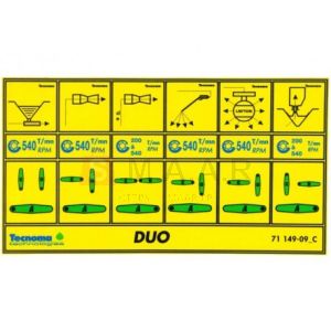 ETIQUETTE VINIS DUO 7114909 TECNOMA