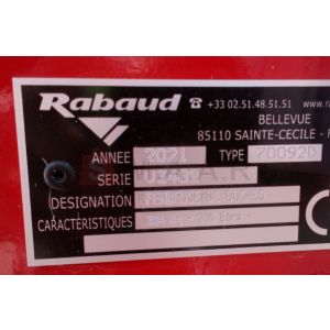 RABAUD FENDEUR DE BUCHE F13 XYLO PH 1010320 RABAUD