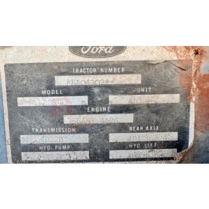 TRACTEUR FORD 3910 2RM ARC 1012430 FORD