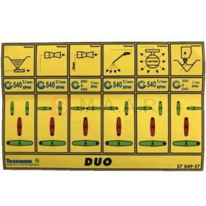 ETIQUETTES VANNE VINIS DUO 5784957 TECNOMA